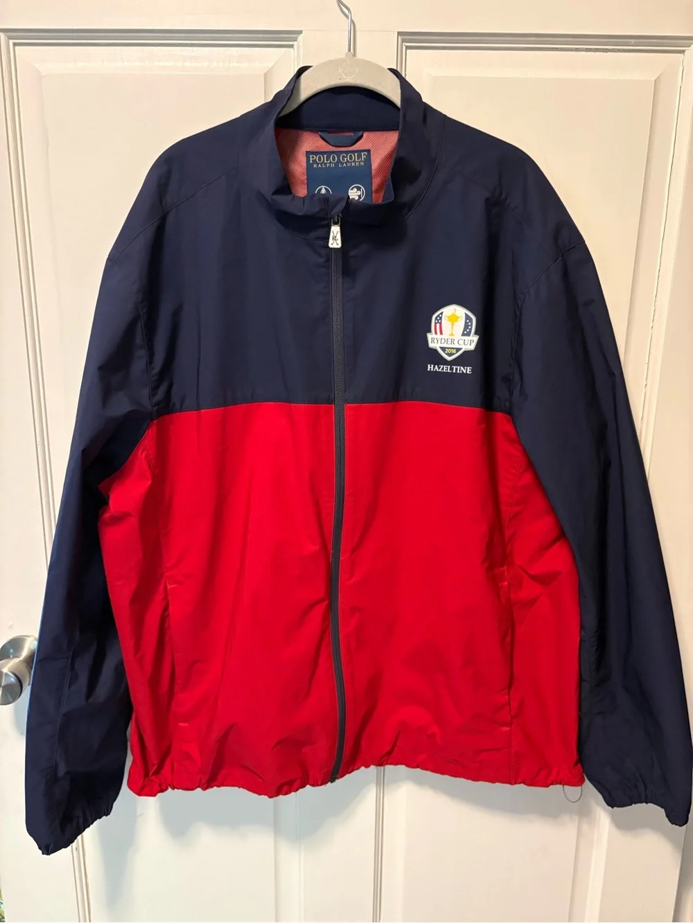 Polo golf Ralph Lauren PGA Ryder Cup windbreaker jacket Hazeltine 2016 xl men’s